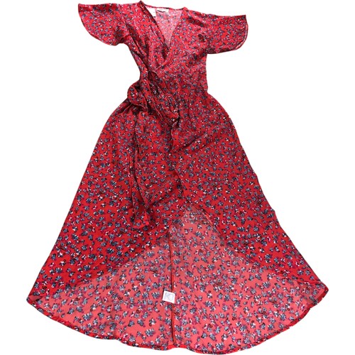 Dancing leopard floral - leopard, maxi