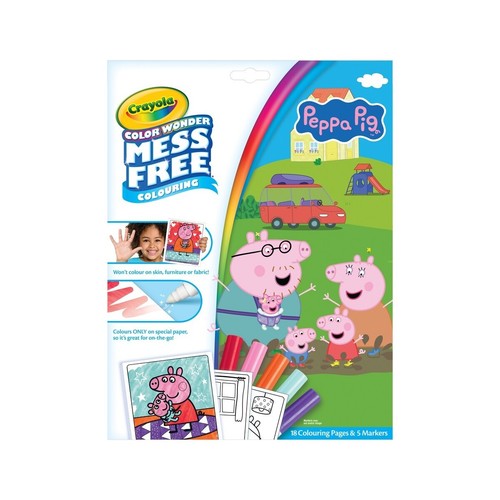 Crayola colour wonder peppa - crayola,