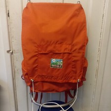 Vintage Orange Skypack 2 Made In Japan Hiking Camping Rucksack Backpack 