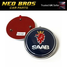 'SAAB' Bootlid Badge Emblem for 9-3 Conv / Estate 04-12 & Saloon 08-12, 12844160