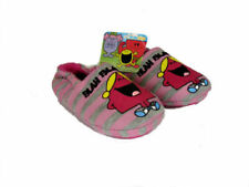Childrens Little Miss (Mr Men) Slippers. BNWT. Pink & Grey. Various sizes.