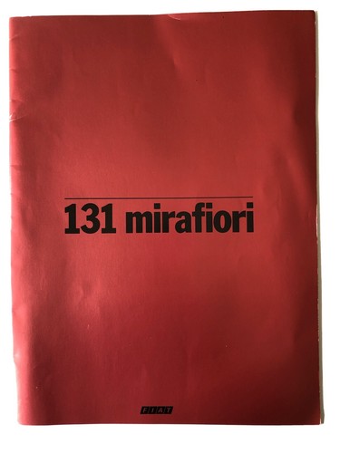 Fiat 131 mirafiori car sales - 131,