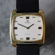 Omega Deville 1970's Rare Square Dial Cal 620