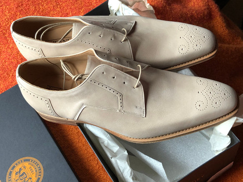 Joseph cheaney beige 10f - beige,