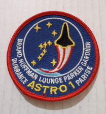 Brand Hoffman Lounge Parker Gardner Durrance Parise Astro 1 Patch Badge NASA
