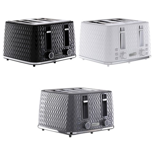 Daewoo argyle toaster slice - argyle, 4