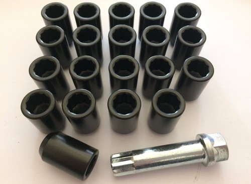 M12x1 black slim - m12x1.25,