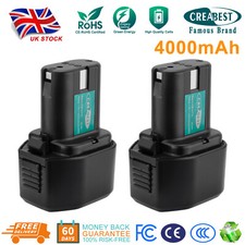 2Pcs 7.2V Battery for Hitachi EB714S EB7 BCC715 DS6DV NR90GC Nail Gun 4000mAh