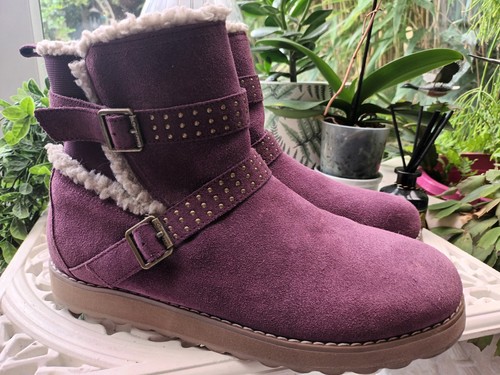 Skechers purple real - skechers,