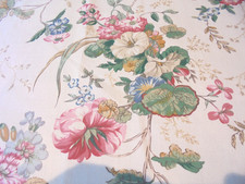Vintage pretty floral print fabric. Dorma for the V&A.