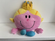 Mr Men Little Miss Princess Pink Plush Soft Cuddly Toy