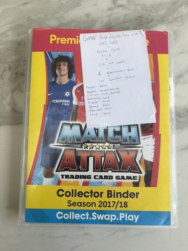 Topps match attax - topps, 2017/18