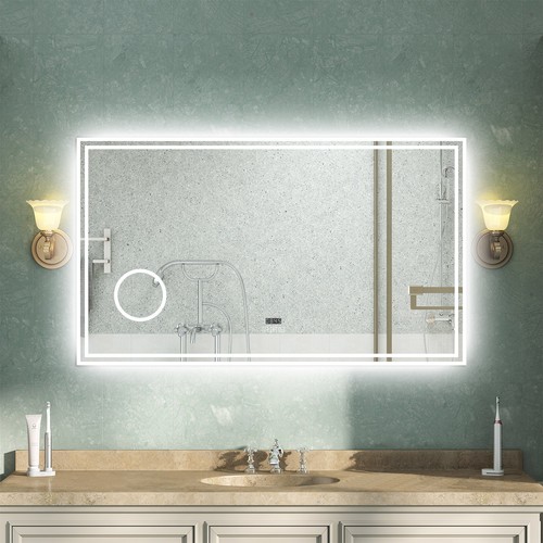 Led illuminated bathroom - illuminated,