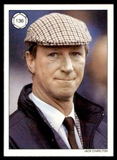 Leeds United Jack Charlton Topps Saint & Greavsie All Star 1988 No. 136