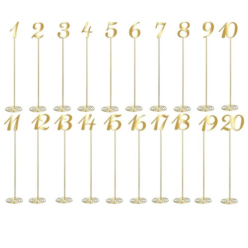Table numbers for wedding - table,