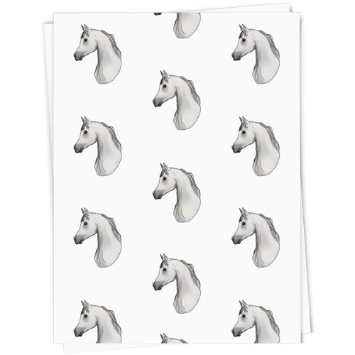 White arabian horse - 'white,