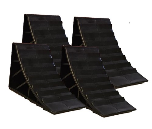 Vehicle wheel chocks handle - chocks, x4
