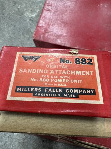 Vintage miller falls orbital - vintage,