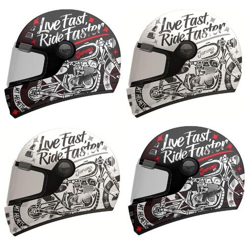Jarama art motorcycle retro - mt,