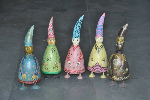 Iron handpainted colorful - handpainted,