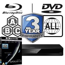 Panasonic Blu-ray Player DP-UB820 All Zone Code Free MultiRegion 4K - Apollo 13
