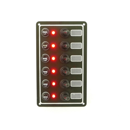 Boat switch panel - switch, toggle