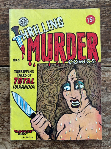 Thrilling murder comics san - comics,