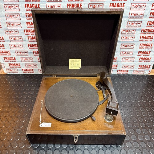Vintage columbia wooden record - vintage,