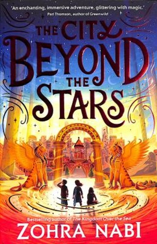 The city beyond - city, stars