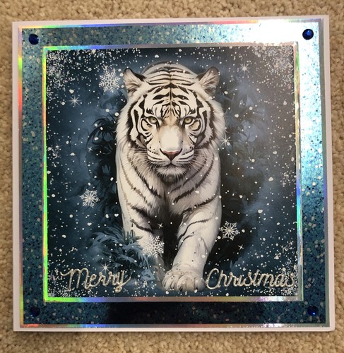 Handmade christmas card - handmade,