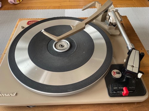 Garrard at6 record - at6, turntable