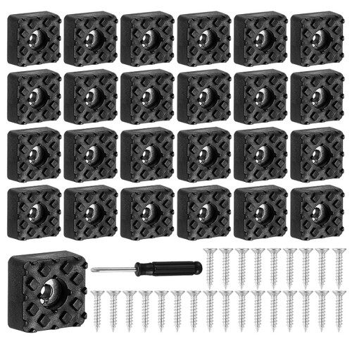 Pcs square rubber feet - 25,