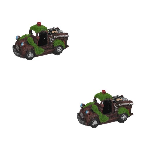 Durable resin aquarium car - durable,