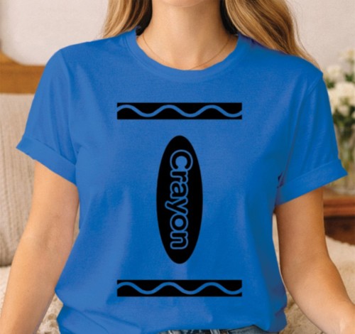 Crayon shirt funny world - t,