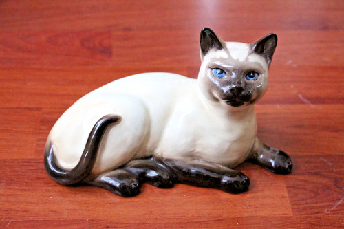 Beswick siamese cat china - cat,