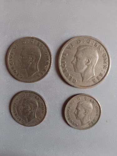 Coins george half - george, vi