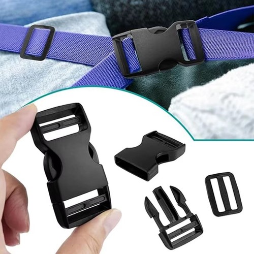 Side release buckles - release,