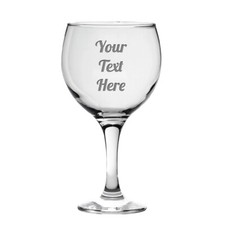Personalised engraved glass - engraved,