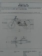 Itom 125 5T Motorcycle 1974