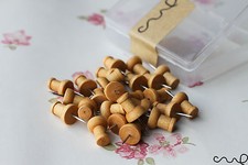 Wooden Push Pin 25 Drawing