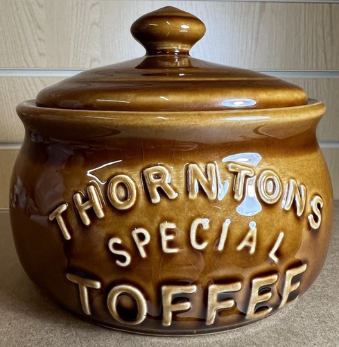Thorntons jar special - jar, toffee