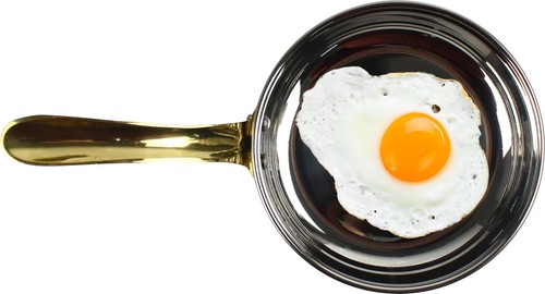 Copper stainless steel - steel, frying