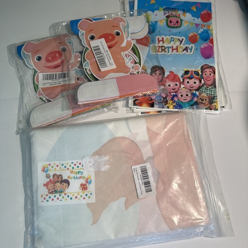 Cocomelon party supplies - cocomelon,