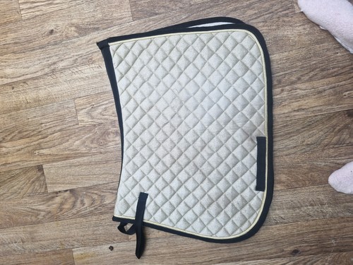 Gold glitter numnah dressage - gold,