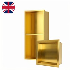 Stainless steel shower niche - steel,