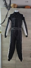 Speed Racewear Level 2 CIK-FIA Approved Karting Suit – Size L/56 (Black & White)