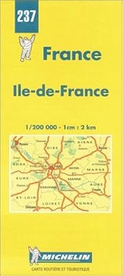Michelin map 237 paris region - 237,