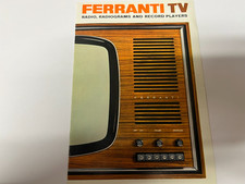 FERRANTI  RADIO/RADIOGRAMS/RECORD PLAYER  ADVERTISING BROCHURE SHACK/WALL ART