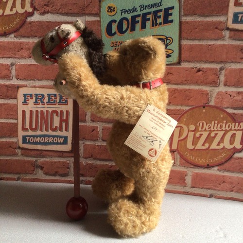 Fantastic mohair artist bear - artist,