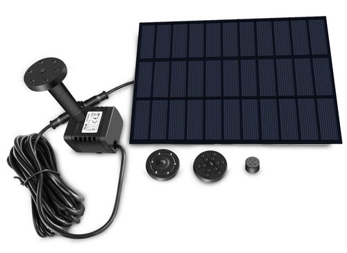 Sunlitec solar fountain with - fountain,